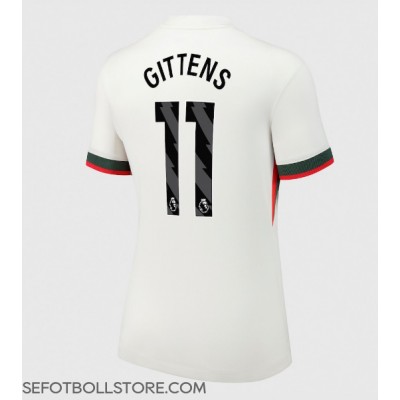 Chelsea Jamie Gittens #11 Replika Bortatröja Dam 2025-26 Kortärmad Chelsea Jamie Gittens #11 Replika Bortatröja Dam 2025-26 Kortärmad